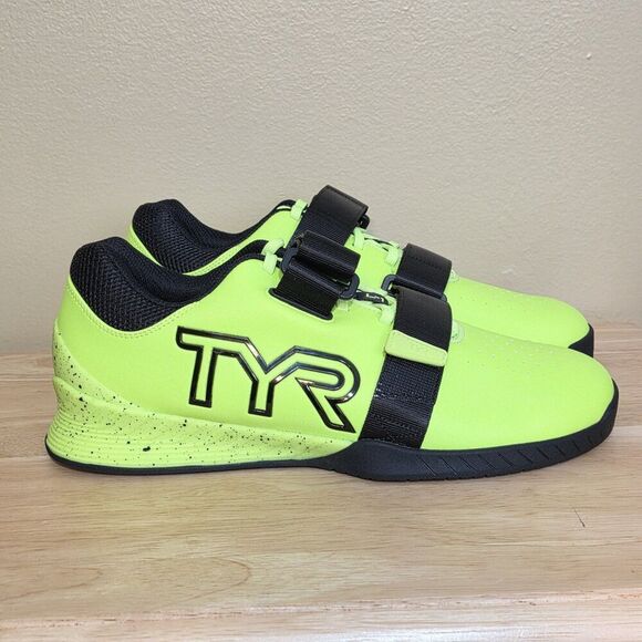 TYR L-1 Lifter Limited Edition Lifting Shoes Attak Yellow Black Men\'s Size 10 main image 2